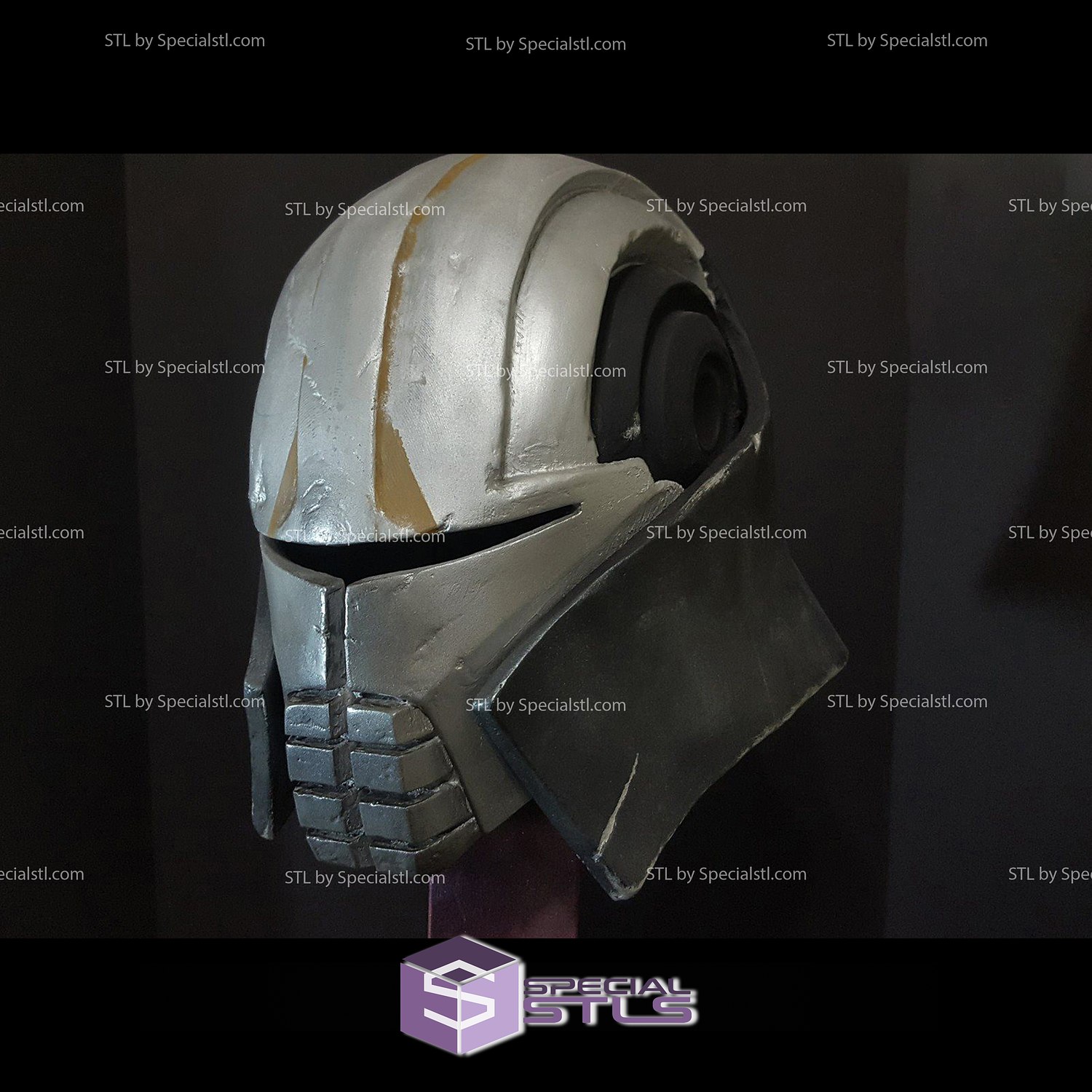 cosplay stl dossiers starkiller casque v2 3D print model - Mito3D