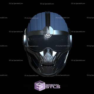 cosplay stl files taskmaster helmet v2 3d print model - Mito3D