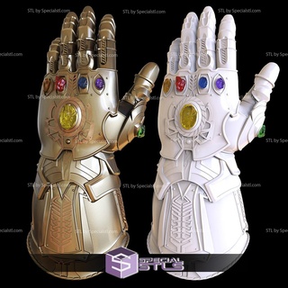 cosplay stl arquivos Thanos infinidade manopla v2 3d print model - Mito3D