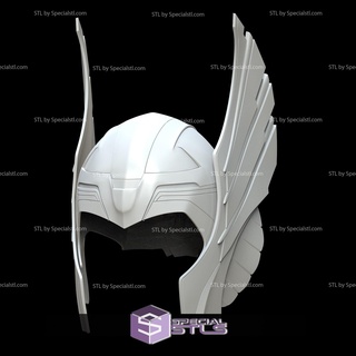 cosplay stl files thor 20ready 3d print original classic helmet 3d print model - Mito3D