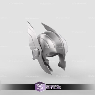 cosplay stl files thor ragnarok helmet 3d print wearable 3d print model - Mito3D