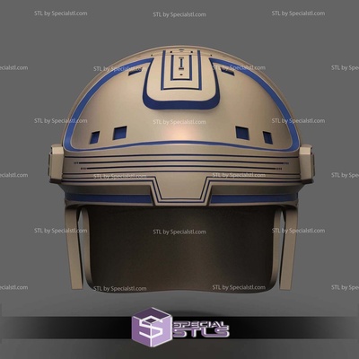 cosplay stl files tron helmet specialstl 3d print model - Mito3D
