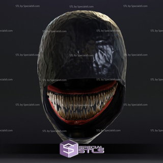 cosplay stl files venom mask wearable 3d print 3d print model - Mito3D