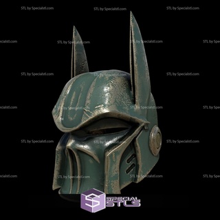 cosplay stl arquivos martelo guerra batman capacete vestível 3d print model - Mito3D