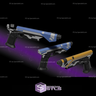 cosplay stl arquivos Westar blasters sabine carriça 3d impressão 3d print model - Mito3D