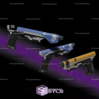cosplay stl File westar blaster sabine 3d print model - Mito3D