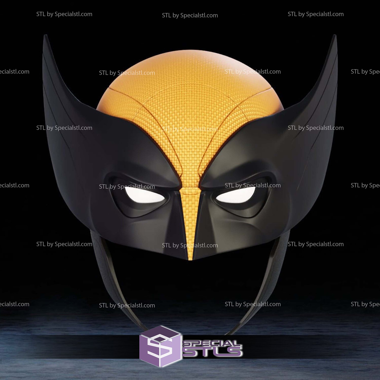 cosplay stl files wolverine deadpool 3 mask specialstl logan 3D print model - Mito3D