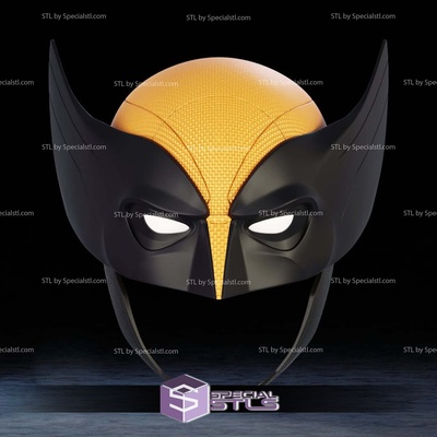 kostüm oyunu stl dosyalar wolverine deadpool 3 maske özel logan 3d print model - Mito3D