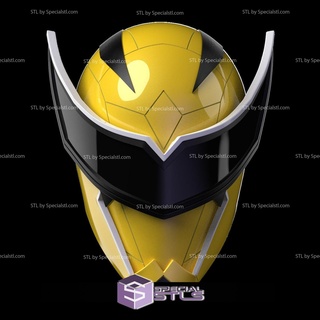 cosplay stl files wolverine power ranger helmet 3d print wearable 3d print model - Mito3D