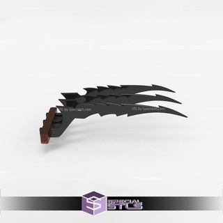 Kostüm oyunu stl Dosyalar Wolverine yırtıcı pençeler 3d Yazdır giyilebilir 3d print model - Mito3D