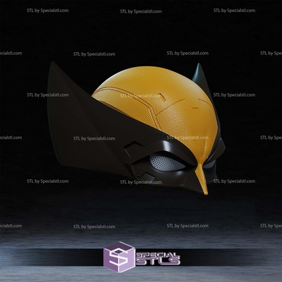 cosplay stl archivos glotón película máscara especialstl logan 3d print model - Mito3D