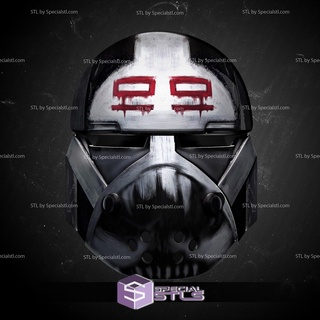 cosplay stl arquivos destruidor ruim lote capacete vestível 3d print model - Mito3D