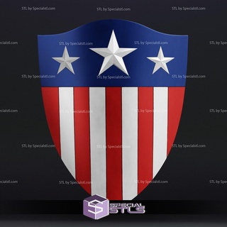 cosplay stl files ww2 captain america shield wearable 3d print 3d print model - Mito3D