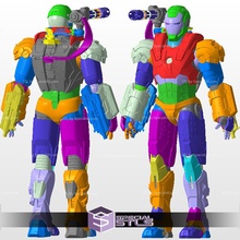 cosplay guerra máquina mk 1 ferro homem 2 3d print model - Mito3D