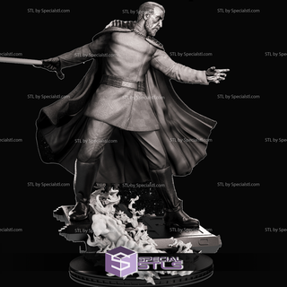 count dooku stand alone star wars 3d models 3d print model - Mito3D