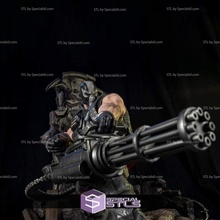 crossbone machine gun marvel 3d print model - Mito3D