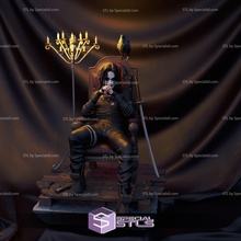 crow brandon lee throne 3d print model - Mito3D