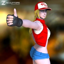 cutie terry king fighters 3d print model - Mito3D