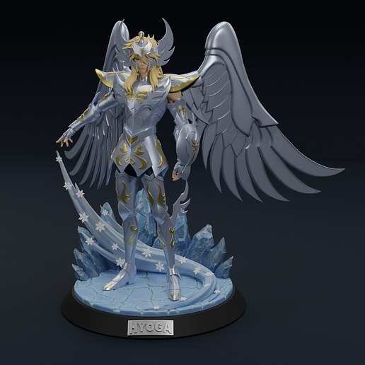 cygnus hyga v2 Saint seiya 3D print model - Mito3D