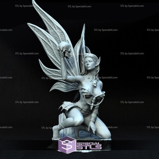 dark fairy tinker bell nsfw stl files 3d model 3d print model - Mito3D