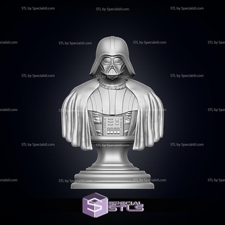 Darth Vader temel büst hazır 3d Yazdır 3d print model - Mito3D