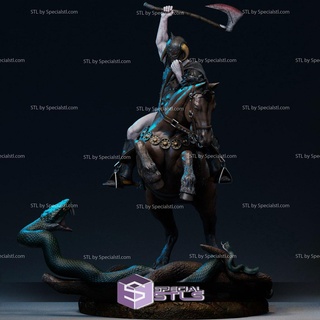 death dealer 3d printing figurine stl files 3d print model - Mito3D