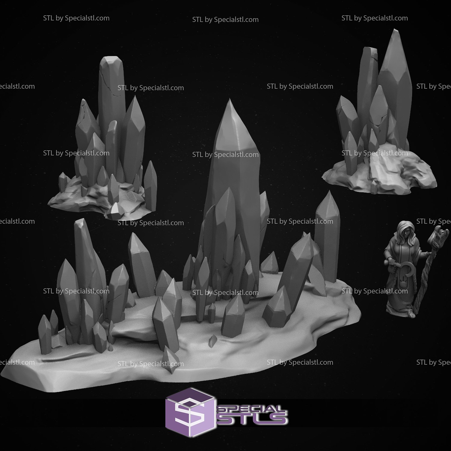 diciembre 2020 3dhexes miniatura 3D print model - Mito3D