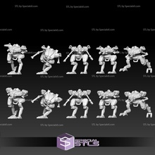 december 2020 crucible games miniature 3d print model - Mito3D