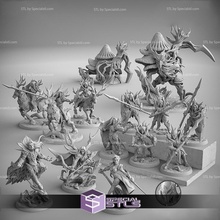 dezembro 2020 silvestre cavaleiros artesão guilda miniatura 3d print model - Mito3D