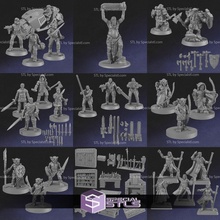 december 2021 monstrous encounters miniature 3d print model - Mito3D