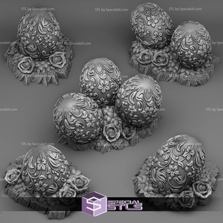 diciembre 2022 fantástico plantas rocas miniatura 3d print model - Mito3D