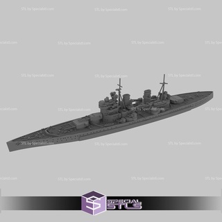 december 2022 warships ww2 miniature 3d print model - Mito3D