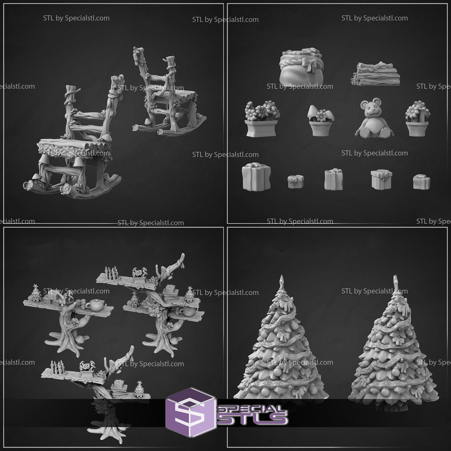 décembre 2022 monde forger miniature 3D print model - Mito3D