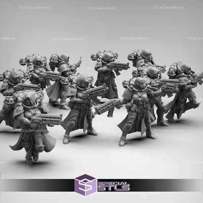 december 2023 reptilian overlords miniatures specialstl 3d print model - Mito3D