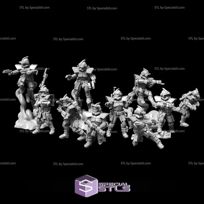 december 2023 war bear studios miniatures specialstl 3d print model - Mito3D