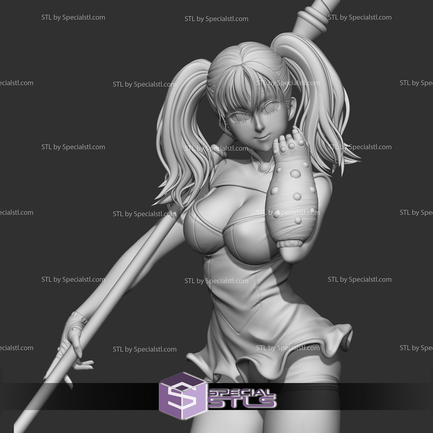 Diane permanent mortel péchés capitaux 3D print model - Mito3D