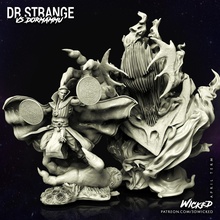 doctor strange dormammu marvel 3d print model - Mito3D