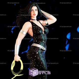 donna Troy in piedi 3d stampa figurina dc stl File 3d print model - Mito3D