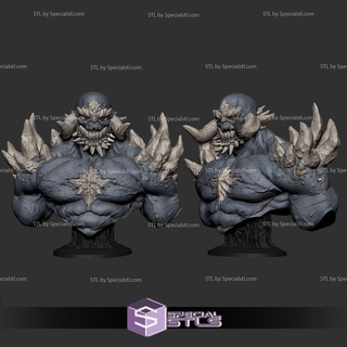 doomsday bust stl files 3d print model - Mito3D