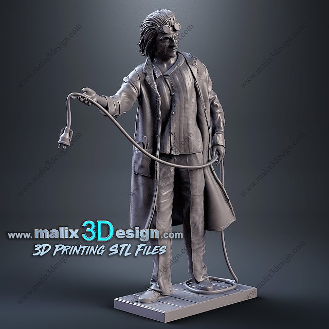 dremmett brown future 3D print model - Mito3D