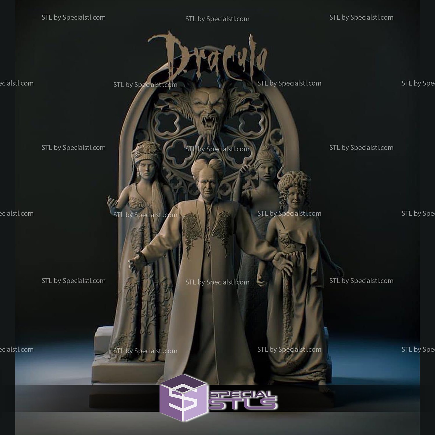 Dracula Bräute 3D print model - Mito3D