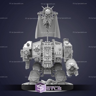 dreadnought stl files warhammer 40k 3d print model - Mito3D