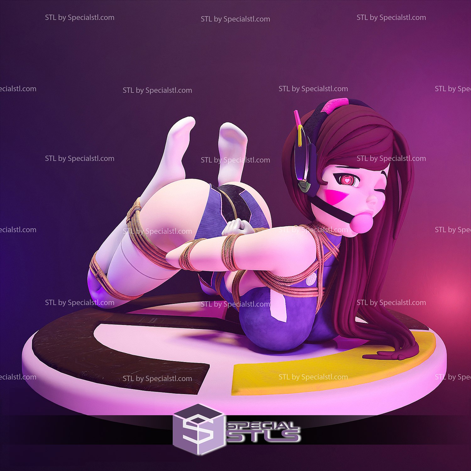 dva nsfw 3d Drucken Figur Overwatch stl Dateien 3D print model - Mito3D