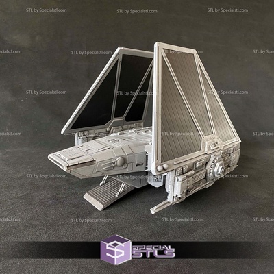 echelon assault shuttle concept starwars 3d model specialstl 3d print model - Mito3D