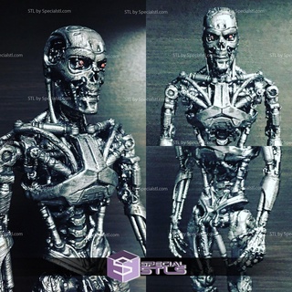 endoskeleton terminator chibi 3d printing figurine 3d print model - Mito3D
