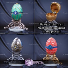 faberg egg pack 2 3d print model - Mito3D