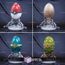 faberg egg pack 3 3d print model - Mito3D