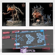 février 2020 sombre fae archvillain Jeux miniature 3d print model - Mito3D