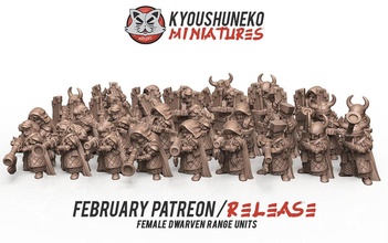 Februar 2020 Kyoushuneko Miniatur 3d print model - Mito3D