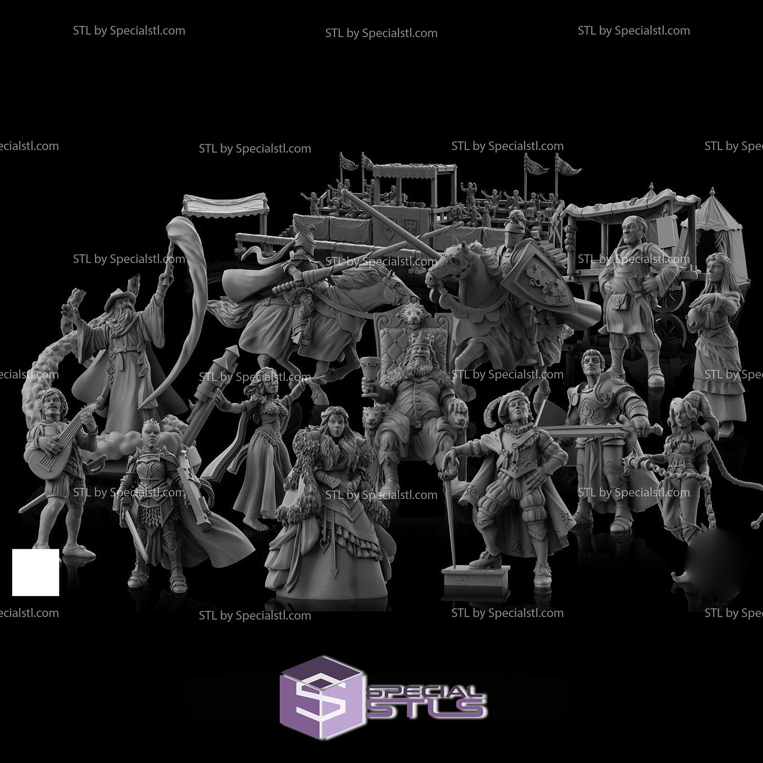 fevereiro 2021 aleijado Deus fundição miniatura 3D print model - Mito3D